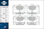brake pads RT 2PD16730