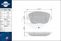 brake pads RT 2PD17280