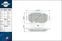 brake pads RT 2PD17380