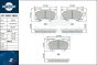 brake pads RT 2PD17820