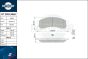 brake pads RT 2PD19060