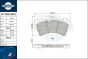 brake pads RT 2PD19970