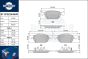brake pads RT 2PD21449HP