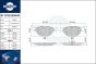 brake pads RT 2PD21899HP
