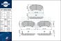 brake pads RT 2PD22290