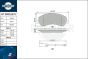brake pads RT 2PD22572