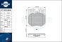 brake pads RT 2PD33040