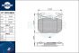 brake pads RT 2PD33830