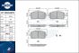 brake pads RT 2PD34370