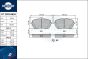 brake pads RT 2PD34850