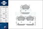 brake pads RT 2PD35500