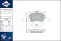 brake pads RT 2PD35519HP