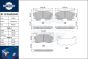 brake pads RT 2PD35929HP
